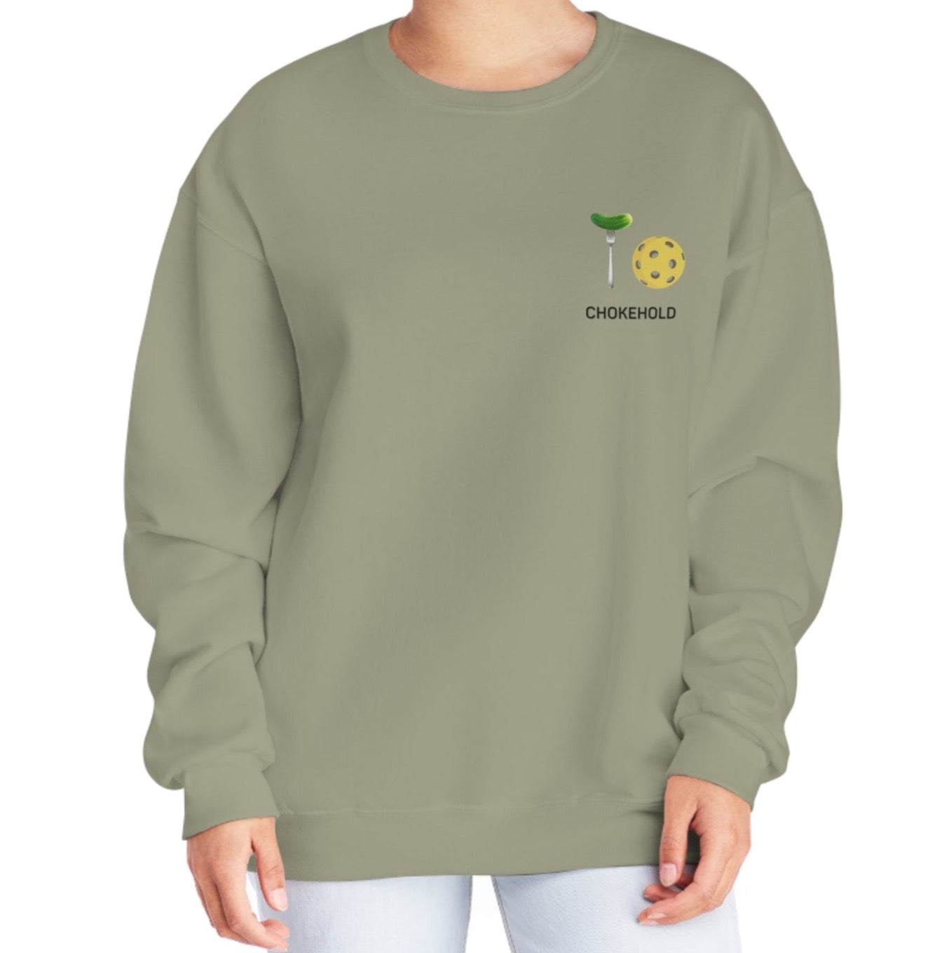 Pickle Baller Crewneck Sweatshirt--The Chokehold