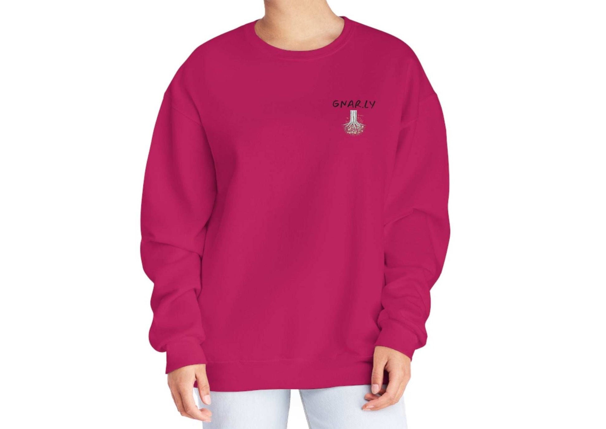 Gnarly Design Crewneck Sweatshirt