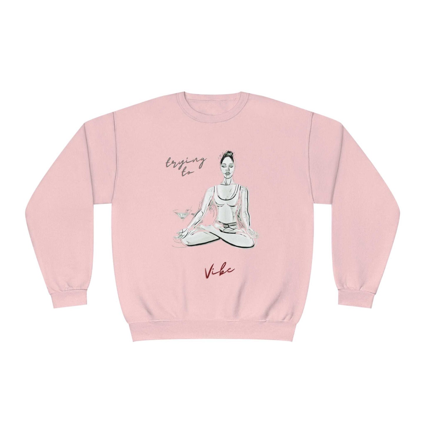 Trying to Vibe Crewneck Sweatshirt