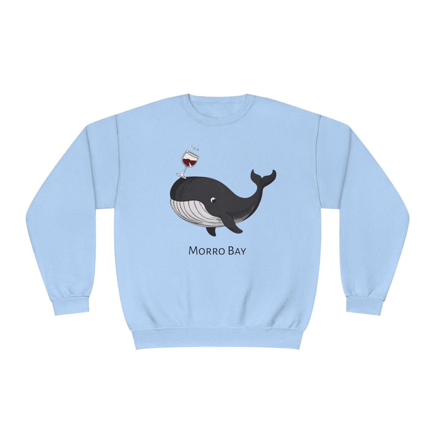 Morro Bay Crewneck Sweatshirt - Whale Of A Good Time In Morro Bay