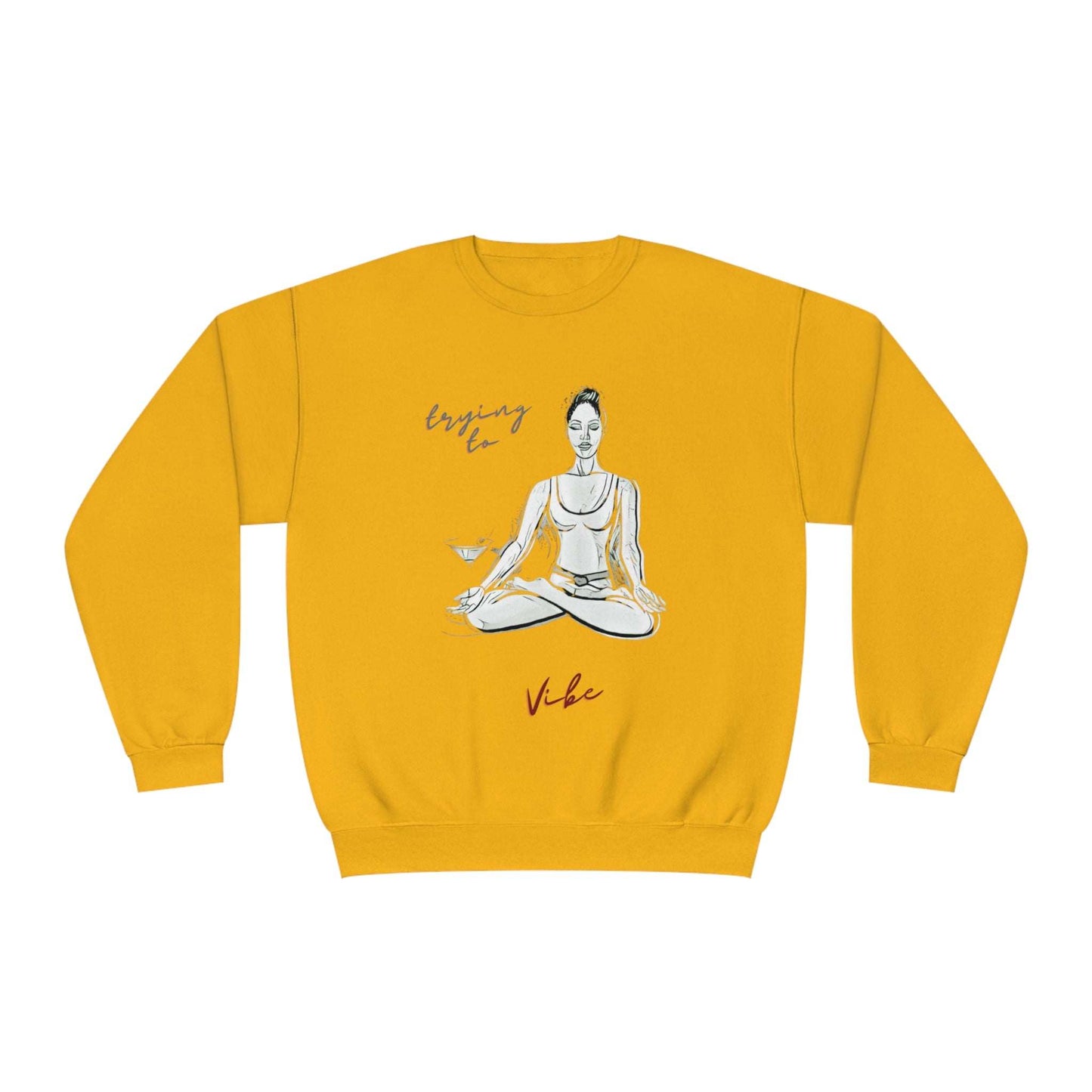 Trying to Vibe Crewneck Sweatshirt