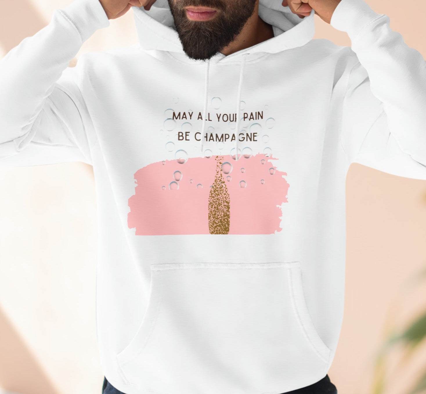 Champagne Unisex Pullover Hoodie