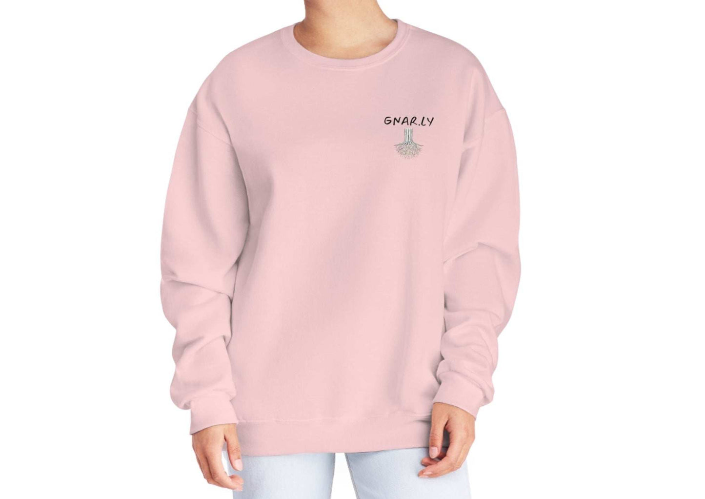 Gnarly Design Crewneck Sweatshirt