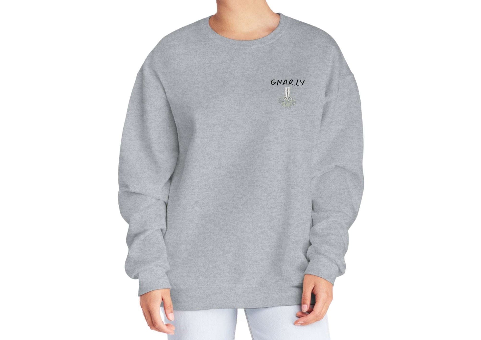 Gnarly Design Crewneck Sweatshirt