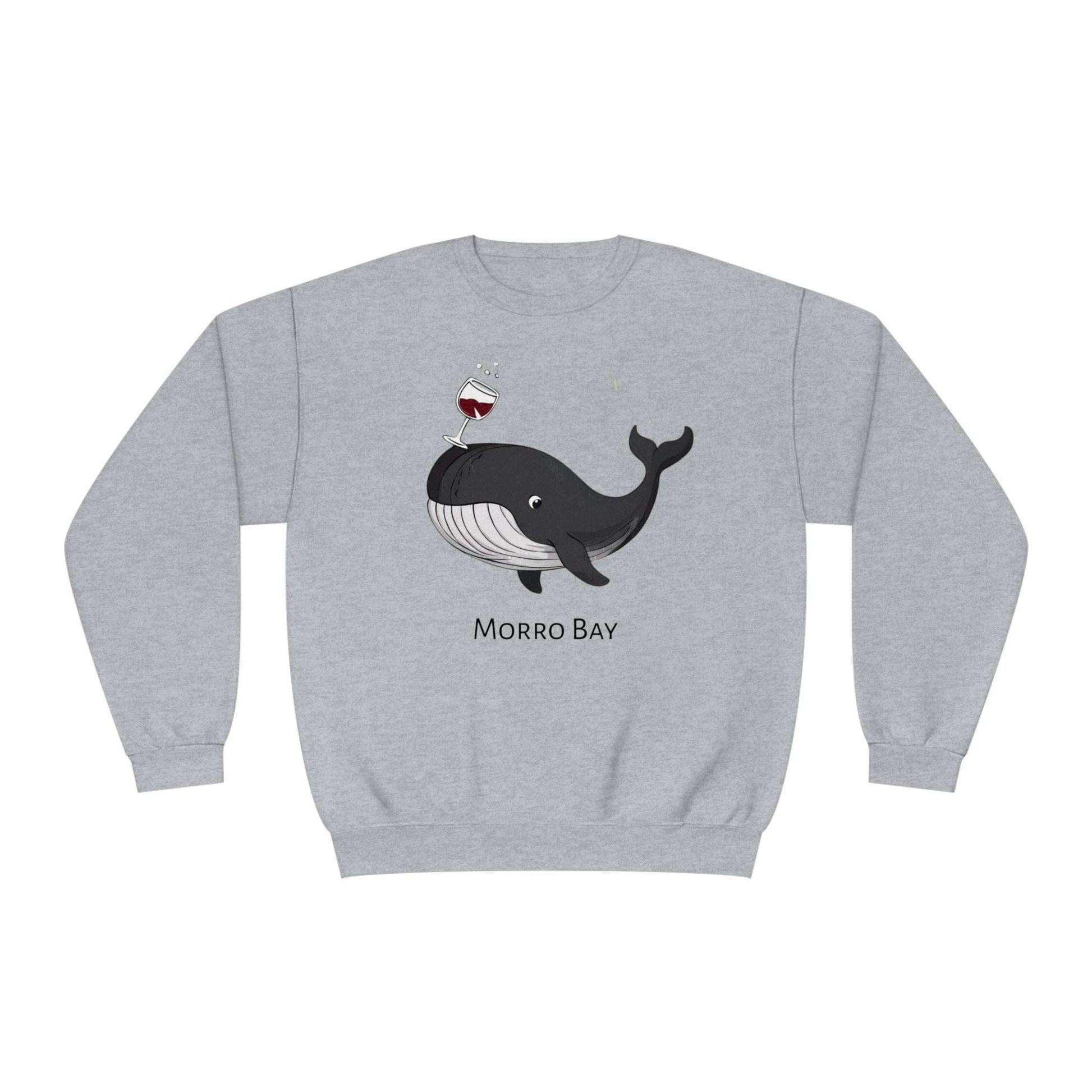 Morro Bay Crewneck Sweatshirt - Whale Of A Good Time In Morro Bay