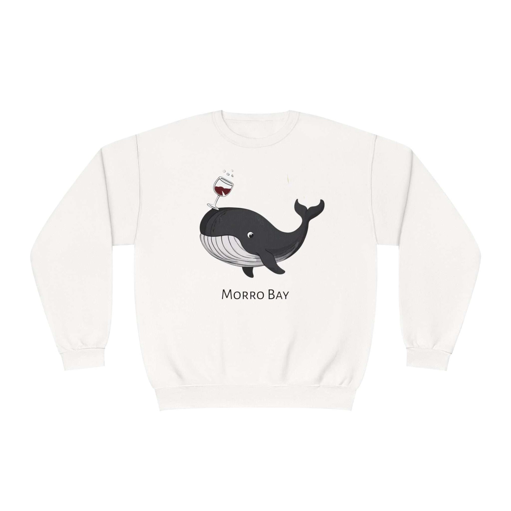 Morro Bay Crewneck Sweatshirt - Whale Of A Good Time In Morro Bay