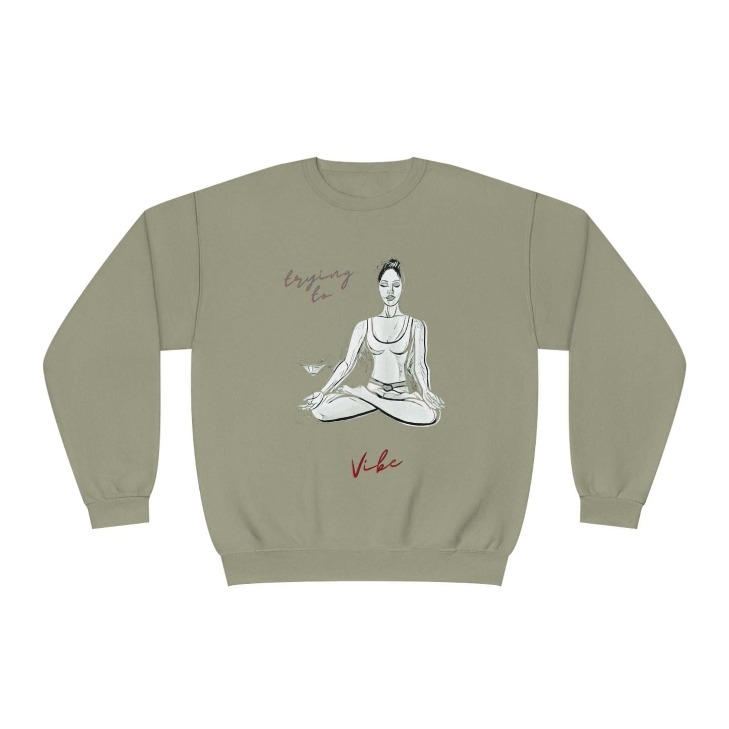 Trying to Vibe Crewneck Sweatshirt