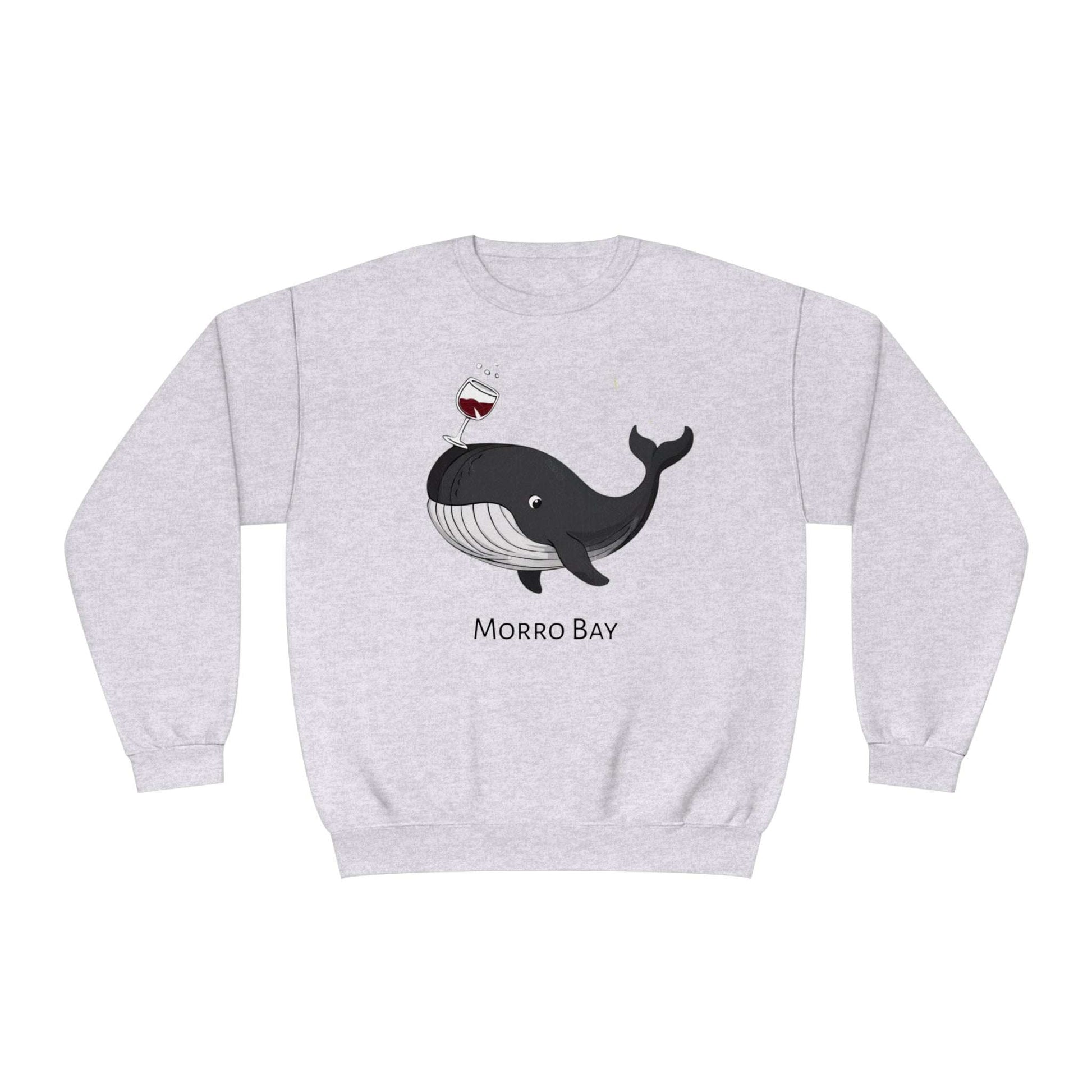 Morro Bay Crewneck Sweatshirt - Whale Of A Good Time In Morro Bay