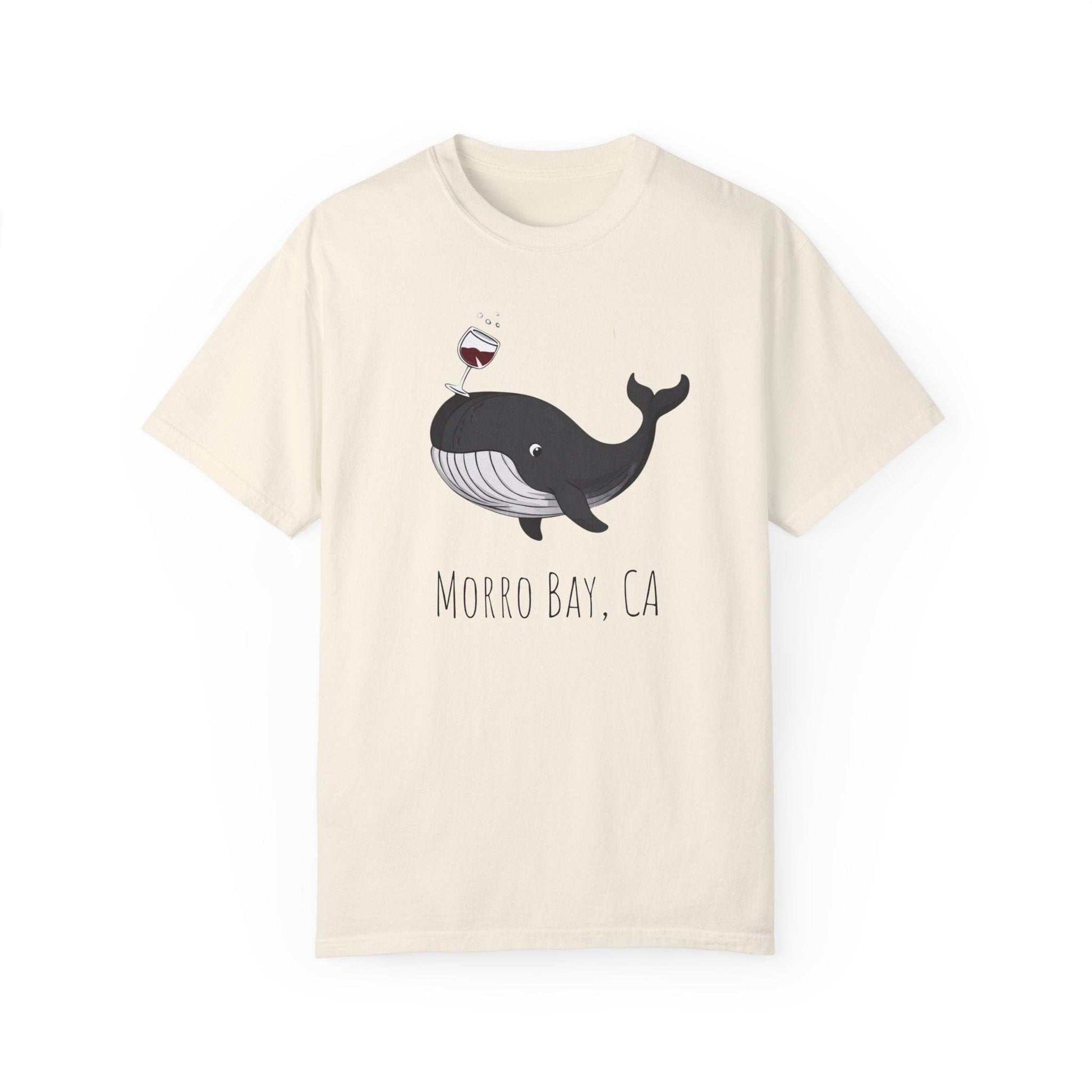 Morro Bay Unisex Whale Tee