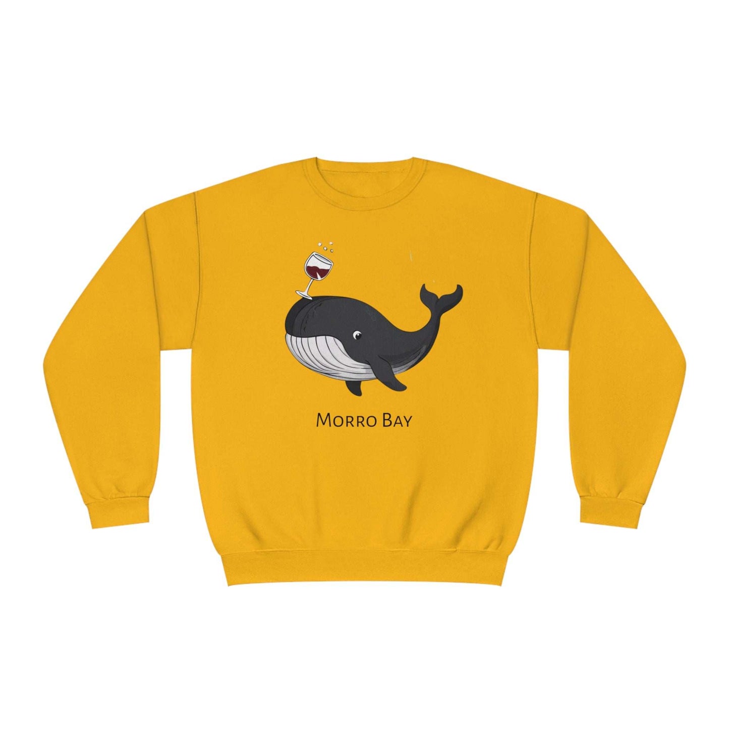 Morro Bay Crewneck Sweatshirt - Whale Of A Good Time In Morro Bay