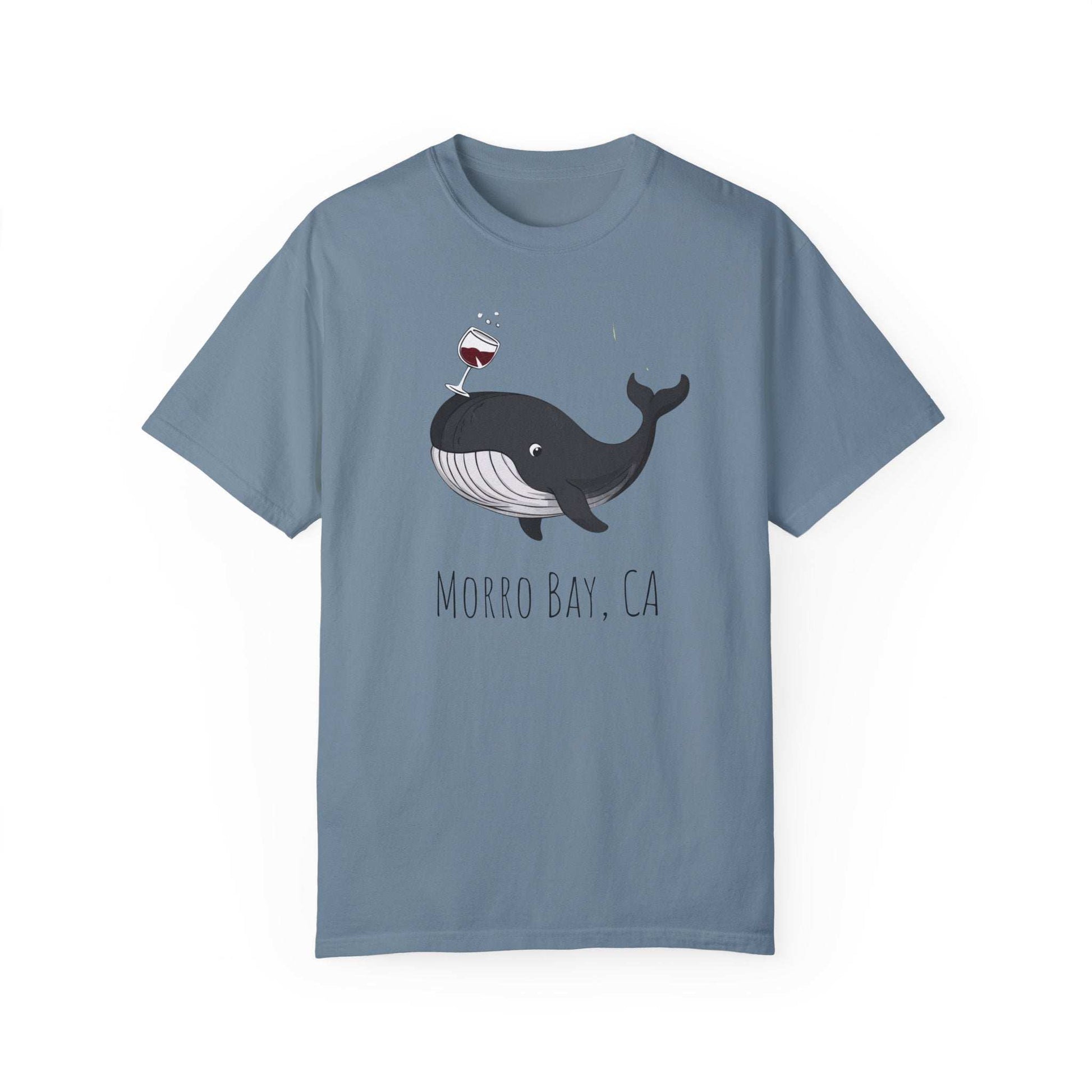 Morro Bay Unisex Whale Tee