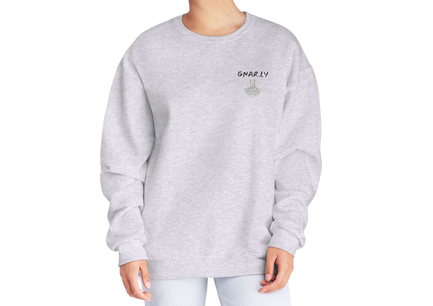 Gnarly Design Crewneck Sweatshirt