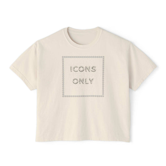 Icons Only Women's Boxy Tee