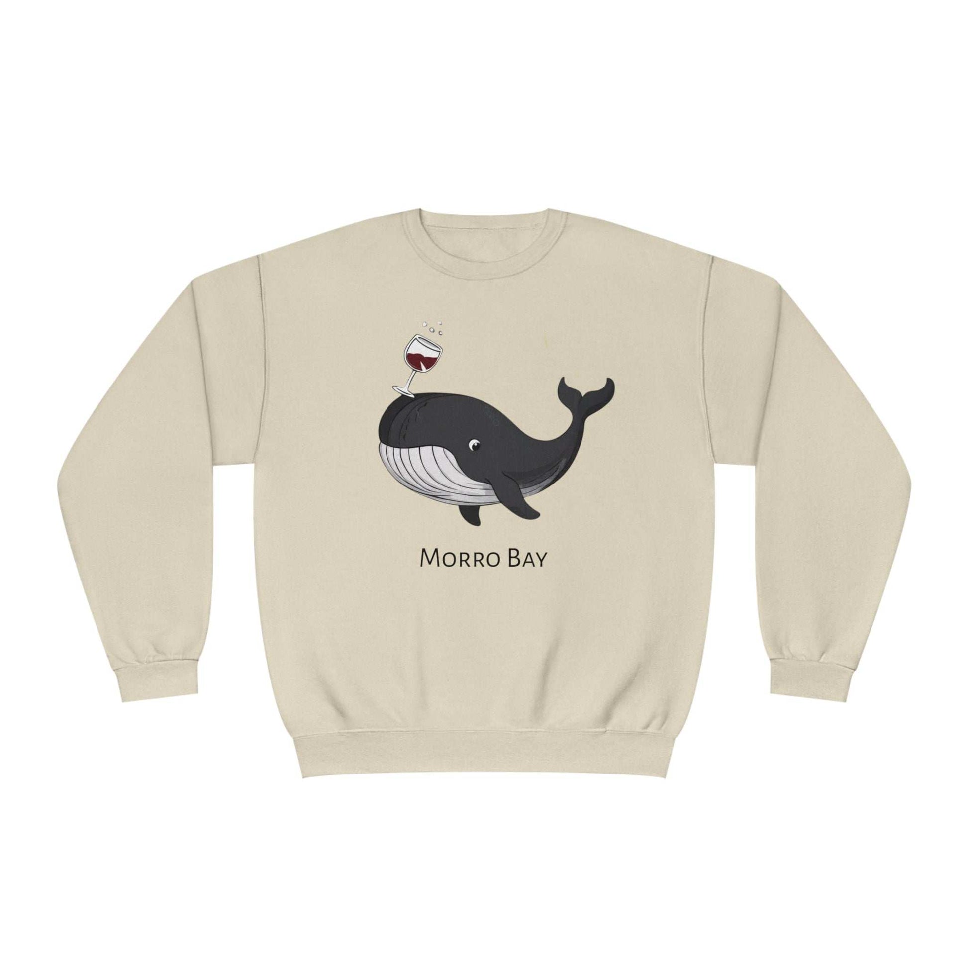 Morro Bay Crewneck Sweatshirt - Whale Of A Good Time In Morro Bay