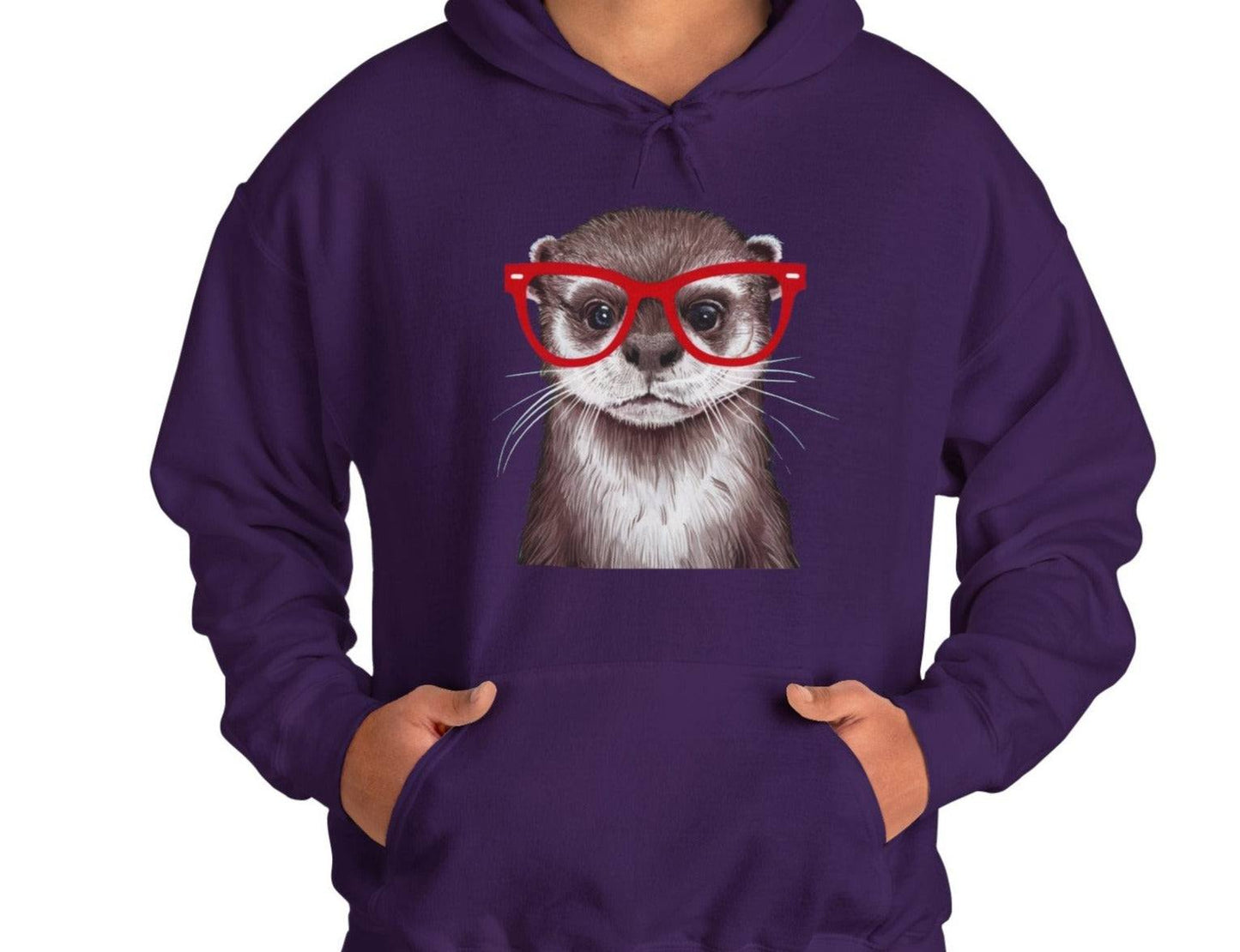 Otterly Comfy Unisex Hooded Sweatshirt