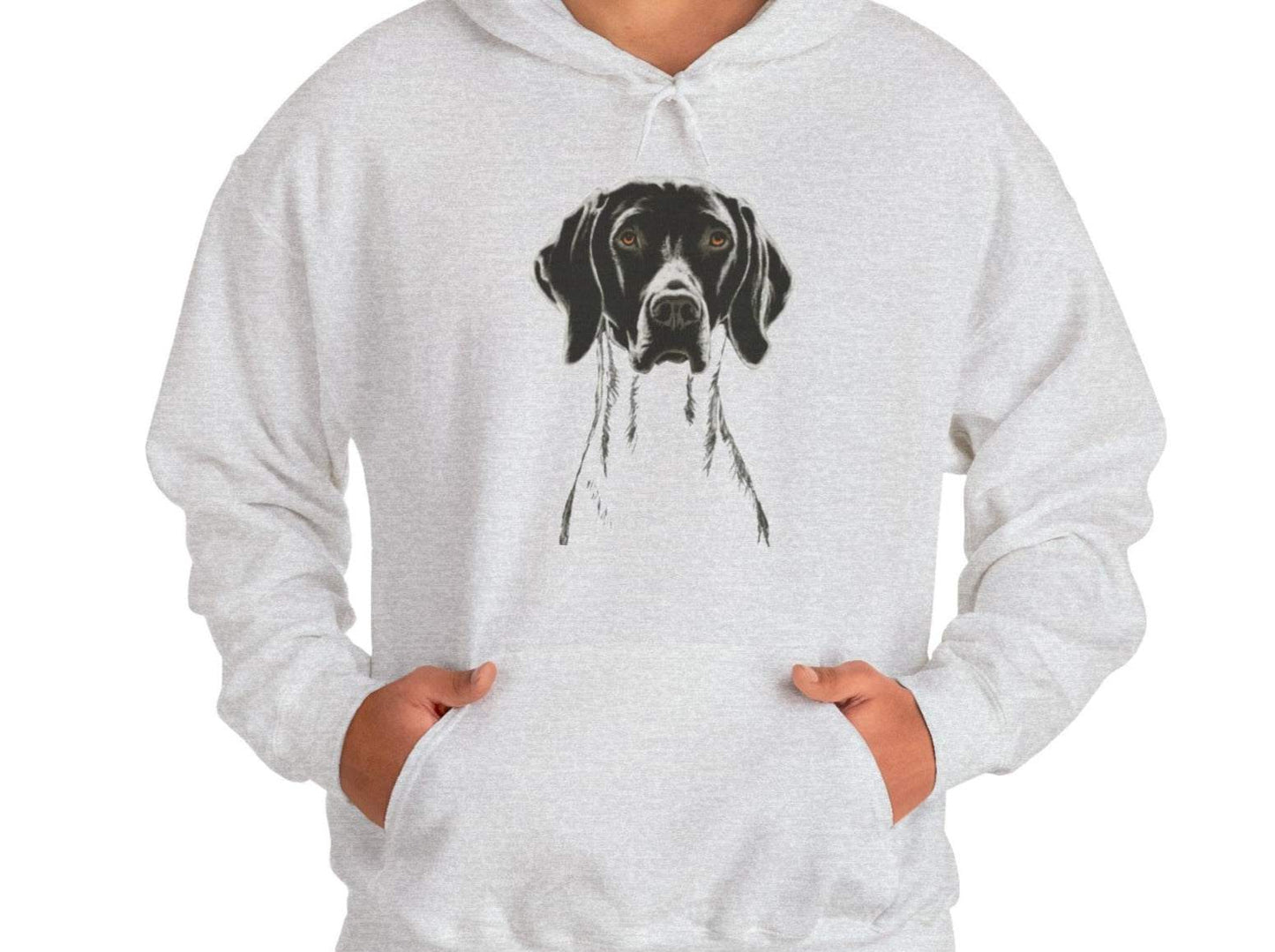 Pointer Dog Silhouette Hoodie