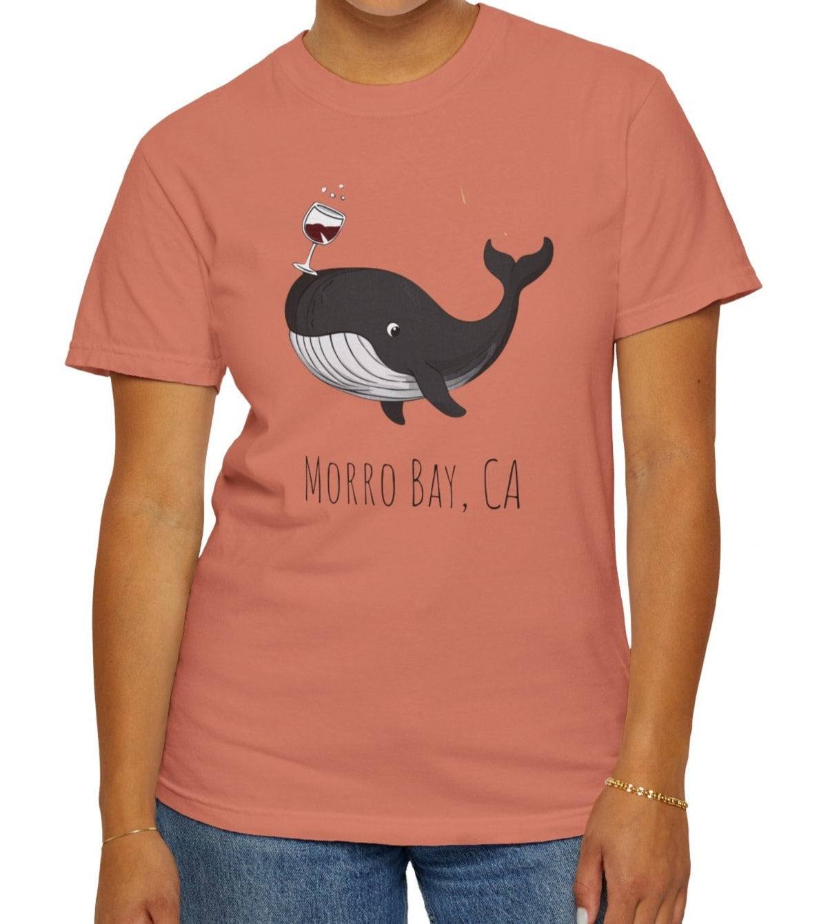 Morro Bay Unisex Whale Tee